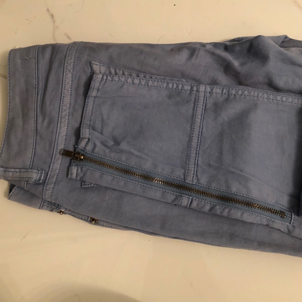 TWO pairs (Blue & Bright Orange) Spring Pants - Picture 2 of 3